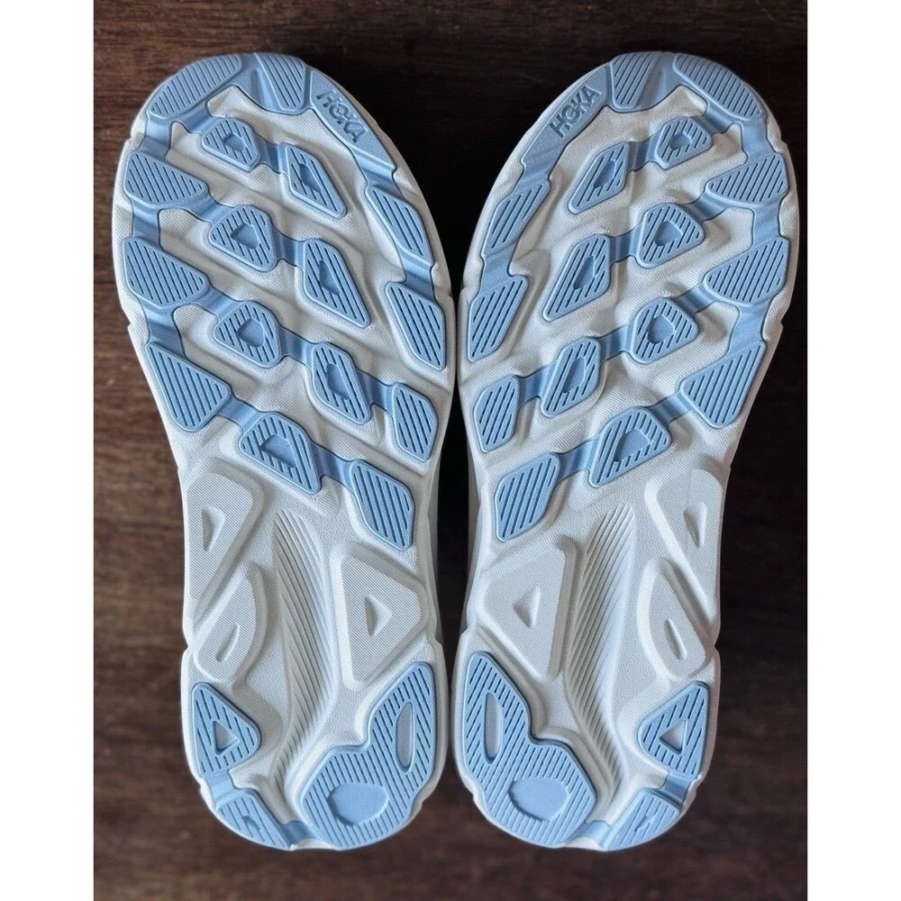 Women’s Size 10.5 HOKA Clifton 9 Airy Blue Ice Water 1127896-ABIW NWOB